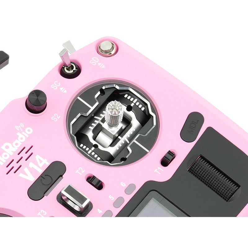 V14 MAX OLED 2,4GHz 4in1 LBT Radio (Multimode - M2) - Black/Pink