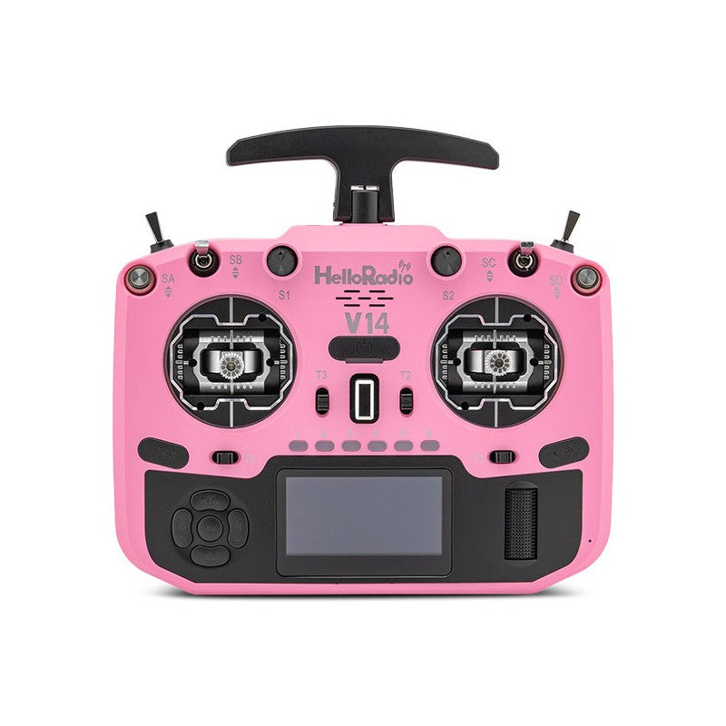 V14 MAX OLED 2,4GHz ELRS LBT Radio (Multimode - M2) - Black/Rose