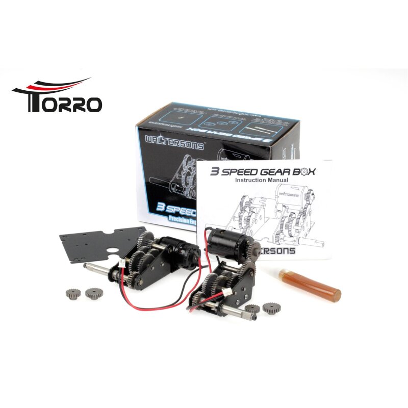 Waltersons 3-speed motor-metal gear WT-622 006 for Heng Long King Tiger / Panther G