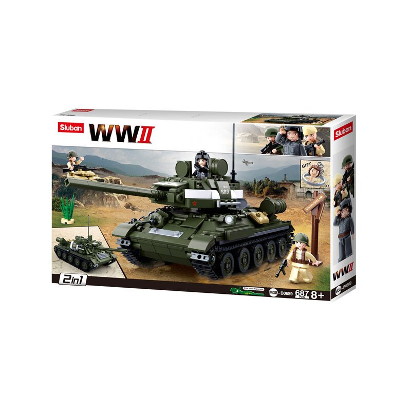 WWII -2in1 Russian Tank