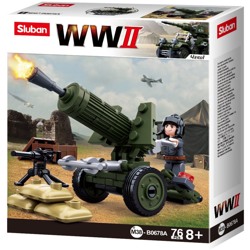 WWII - 4in1 ARMY Displaybox