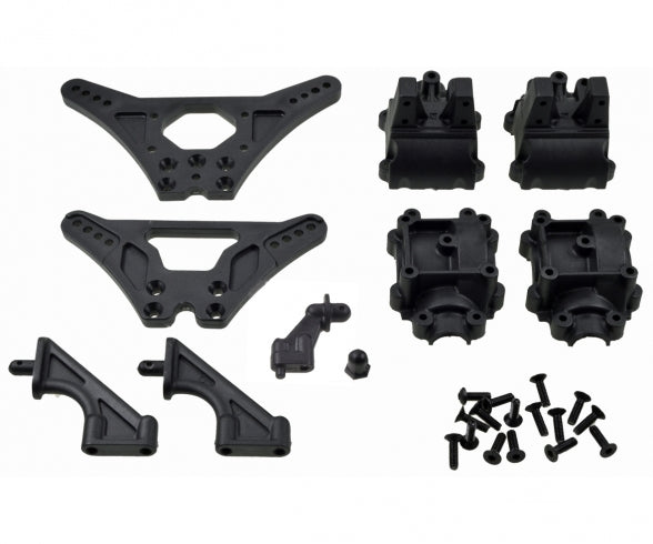 X10EB Shock Tower Gearbox + Parts - 500405346 - Carson