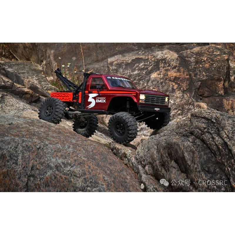 Crawling kit - EMOX5 1/8 ARTR kit (metal red)