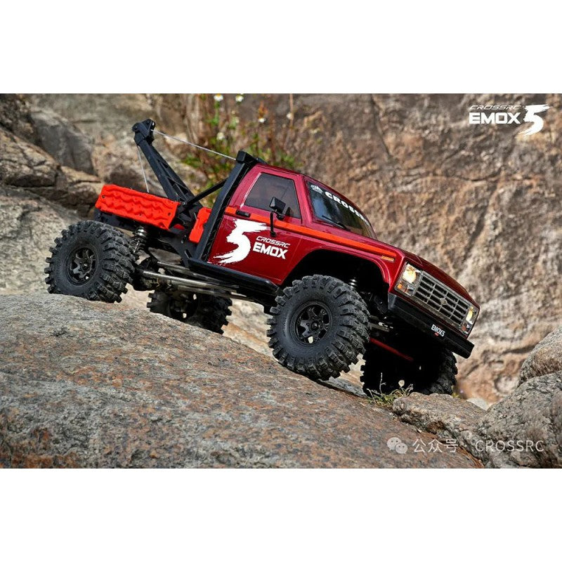 Crawling kit - EMOX5 1/8 ARTR kit (metal red)
