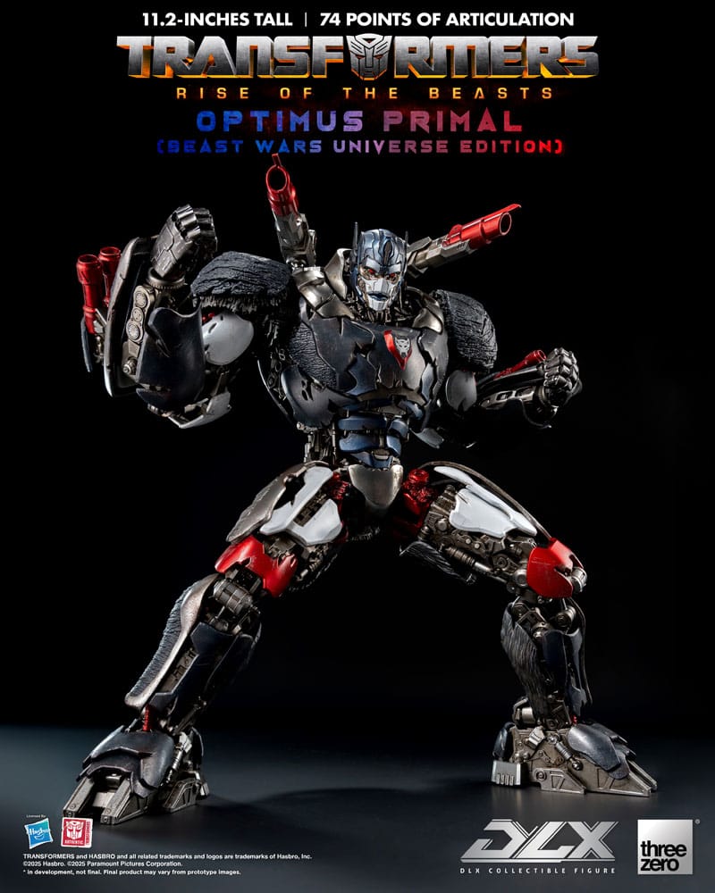 Transformers: Rise of the Beasts DLX Action Figure Optimus Primal (Beast Wars Universe Edition) 29 cm