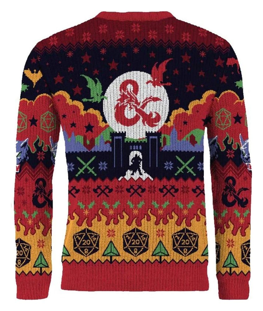 Dungeons & Dragons Christmas Sweater Size XL