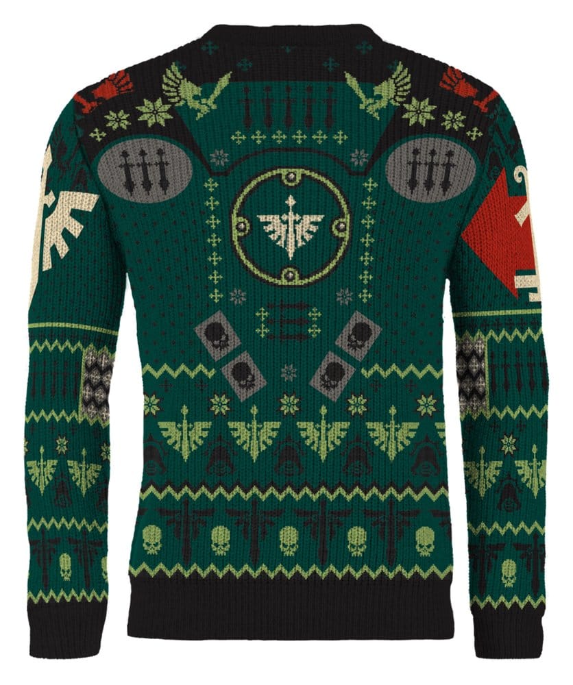 Warhammer 40,000 Christmas Sweater Dark Angels
