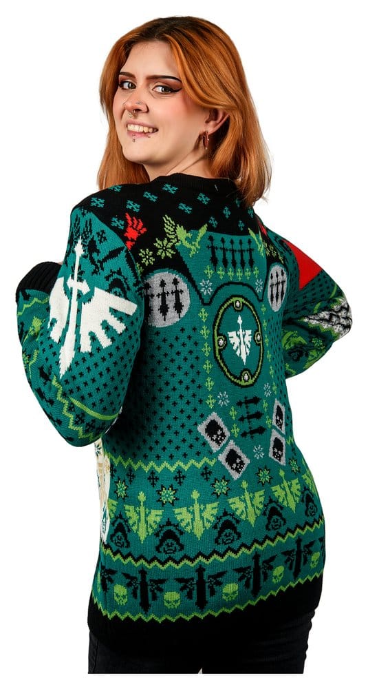 Warhammer 40,000 Christmas Sweater Dark Angels