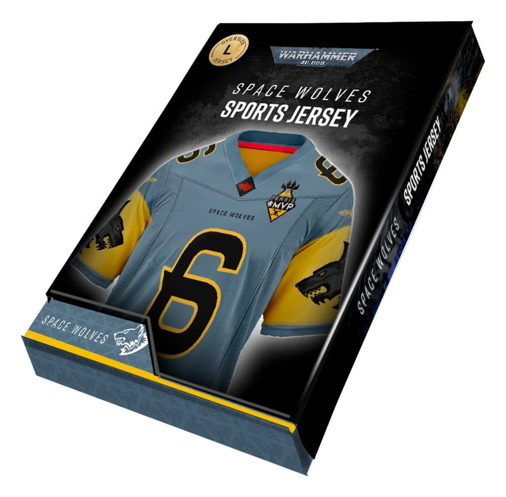 Warhammer 40,000 Sports Jersey Shirt Space Wolves