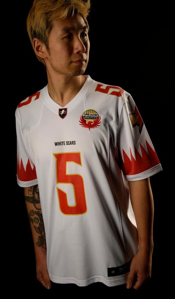 Warhammer 40,000 Sports Jersey Shirt White Scar