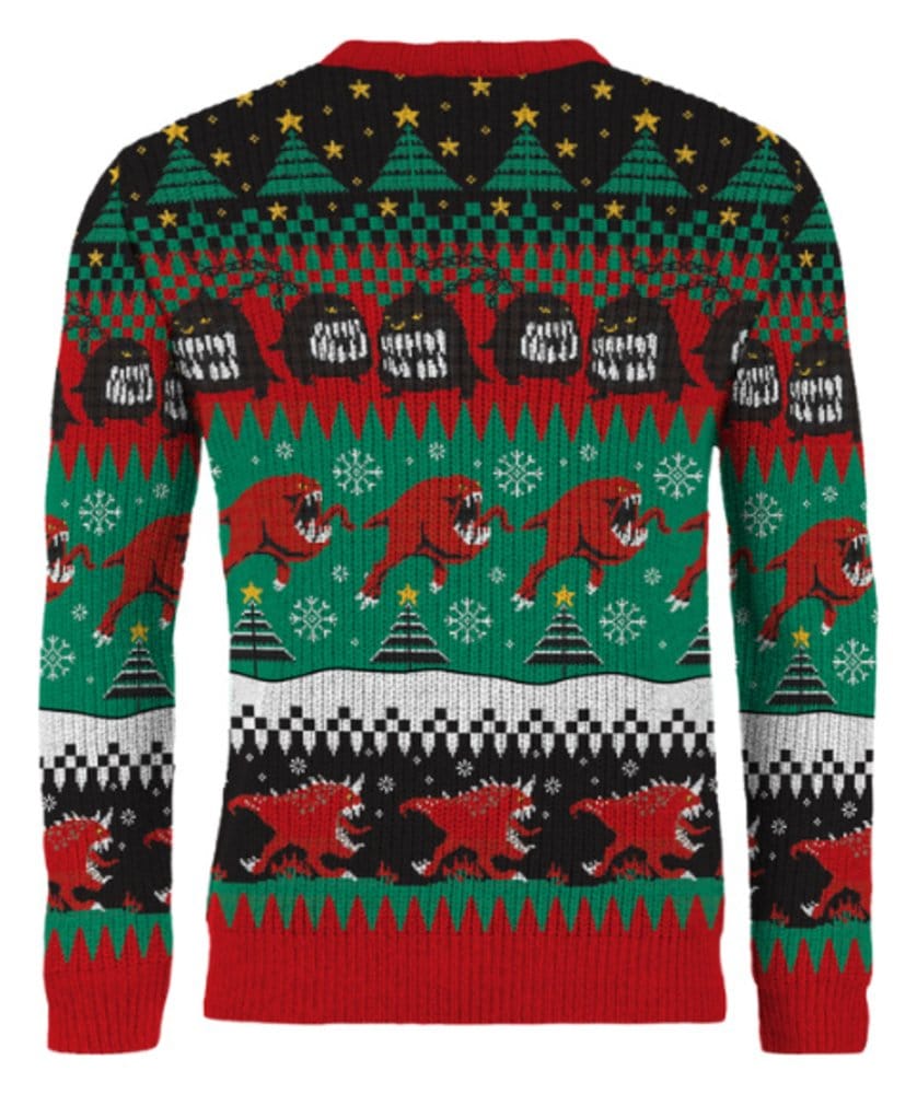 Warhammer 40,000 Christmas Sweater Squig