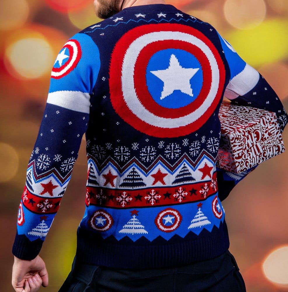 Captain America Christmas Sweater
