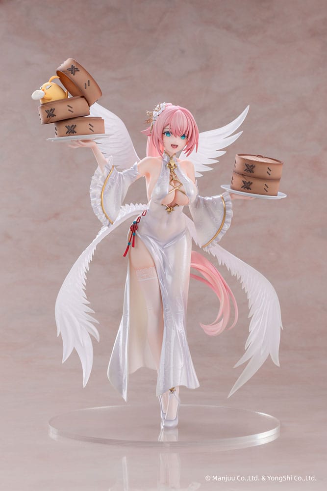 Azur Lane PVC Statue 1/6 Theseus: New Year's White Plumage Ver. 27 cm