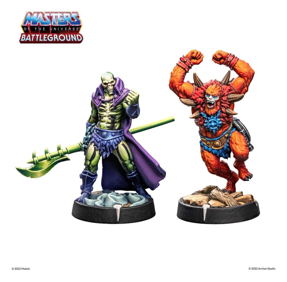 Masters of the Universe: Battleground Miniatures Game Wave 1: Evil Warriors Faction *French Version*