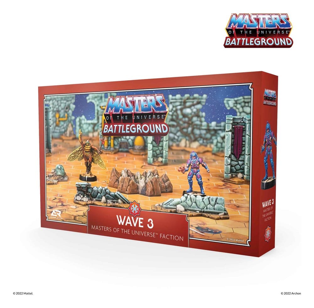 Masters of the Universe: Battleground Miniatures Game Wave 3: Masters of the Universe Faction *French Version*