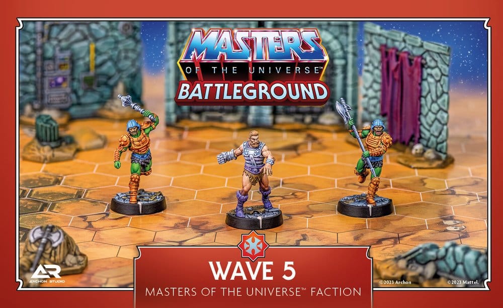Masters of the Universe: Battleground Miniatures Game Wave 5: Masters of the Universe Faction *French Version*