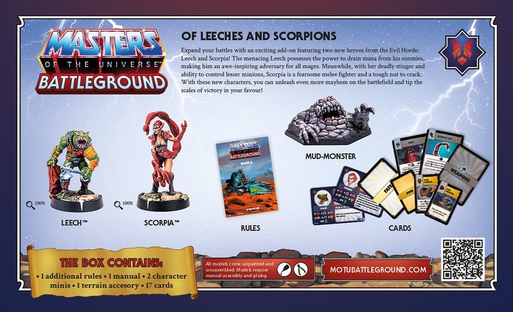 Masters of the Universe: Battleground Miniatures Game Wave 6: Evil Horde Faction *English Version*