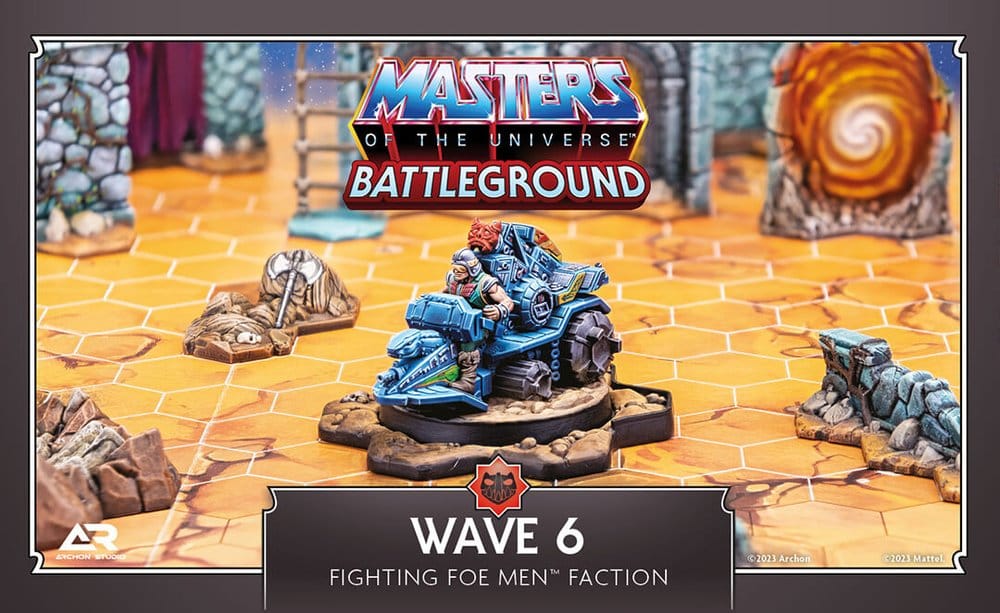 Masters of the Universe: Battleground Miniatures Game Wave 6: Fighting Foe Men Faction *French Version*