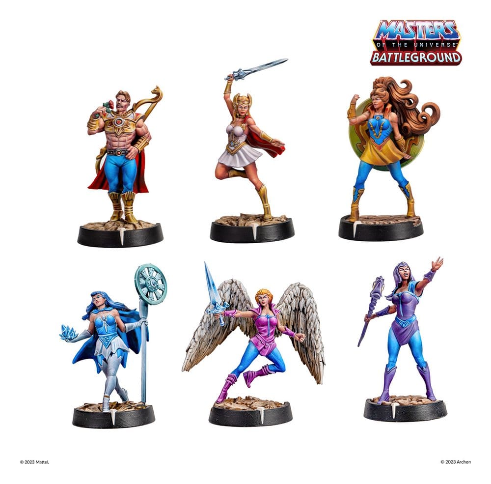 Masters of the Universe: Battleground Miniatures Game Wave 7: The Great Rebellion *Italian Version*