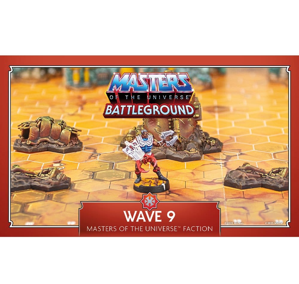 Masters of the Universe: Battleground Miniatures Game Wave 9: Masters of the Universe Faction *French Version*