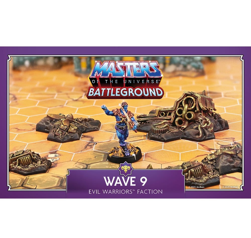 Masters of the Universe: Battleground Miniatures Game Wave 9: Evil Warriors Faction *French Version*