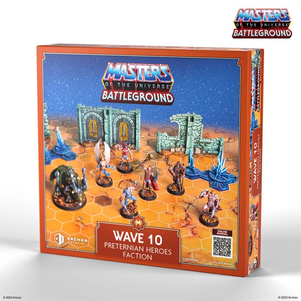 Masters of the Universe: Battleground Miniatures Game Wave 10: Preternian Heroes Faction *German Version*