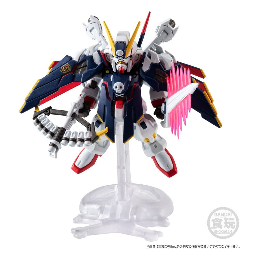 FW Gundam Convergence Core Cross Bone Action Figure Set Steel 7 B Team 6 cm