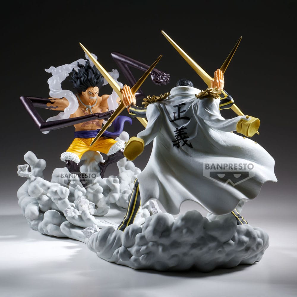 One Piece Senkozekkei PVC Statue Monkey D. Luffy Gear 4 15 cm