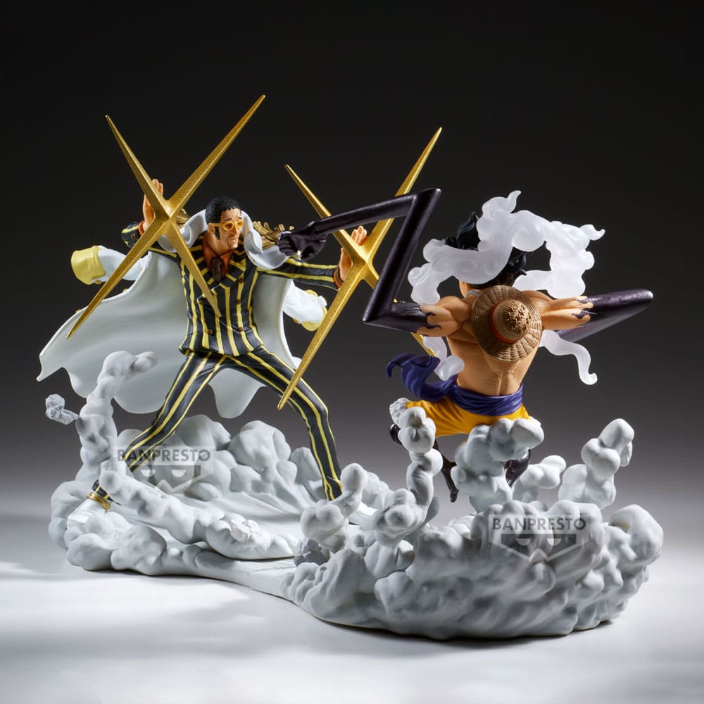 One Piece Senkozekkei PVC Statue Monkey D. Luffy Gear 4 15 cm