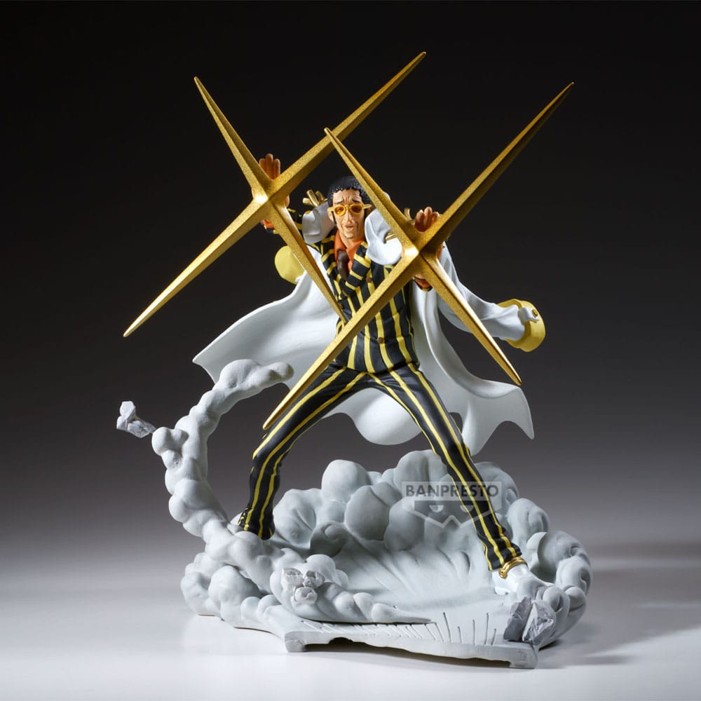 One Piece Senkozekkei PVC Statue Borsalino 18 cm