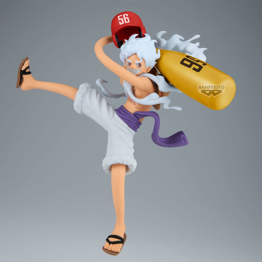 One Piece Battle Record Collection PVC Statue Monkey D. Luffy Gear5 II 17 cm