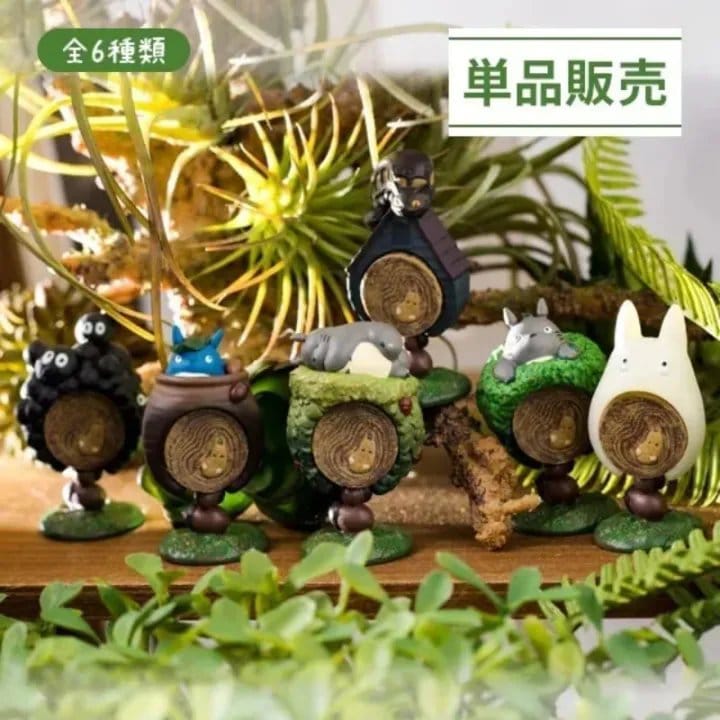 My Neighbor Totoro Mystery Ring Totoro Blind Box Display (6)