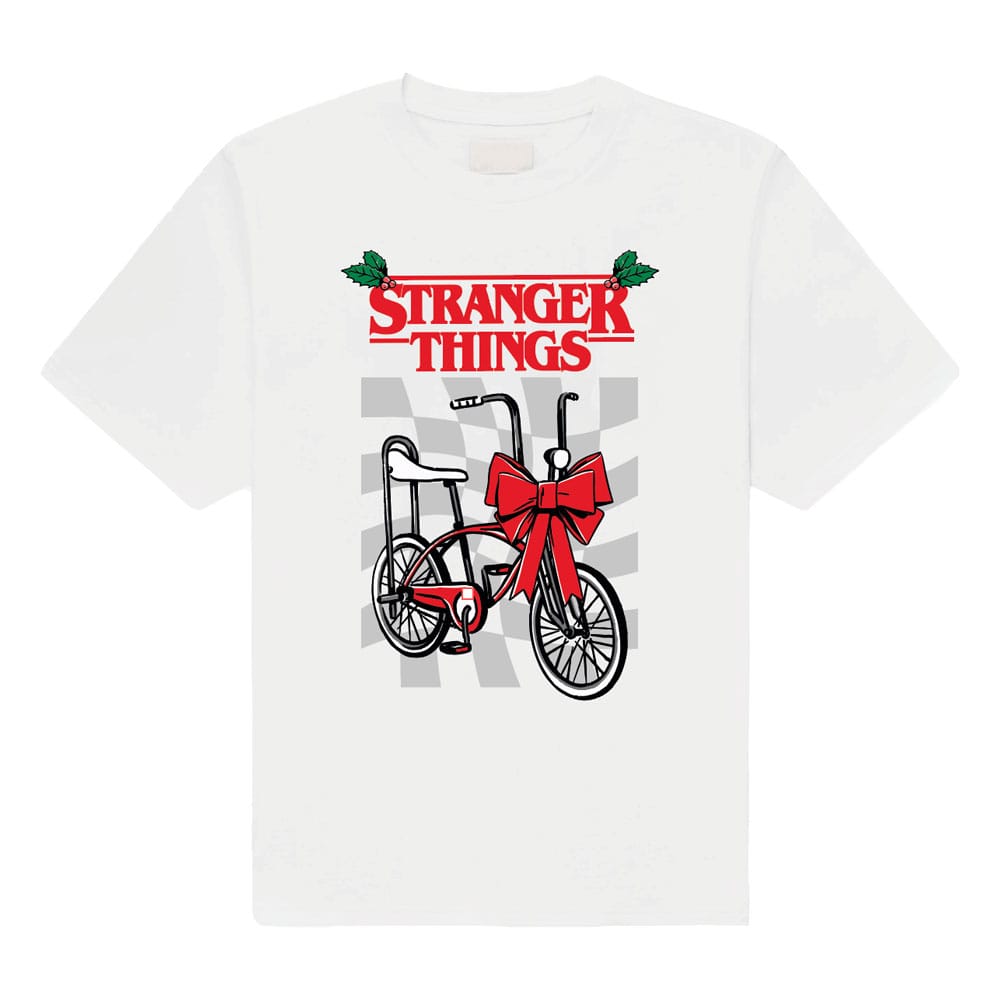 Stranger Things T-Shirt Christmas Bike Size S