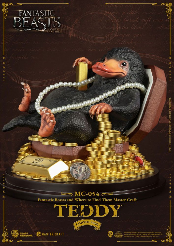 Fantastic Beasts Master Craft Statue Teddy 21 cm