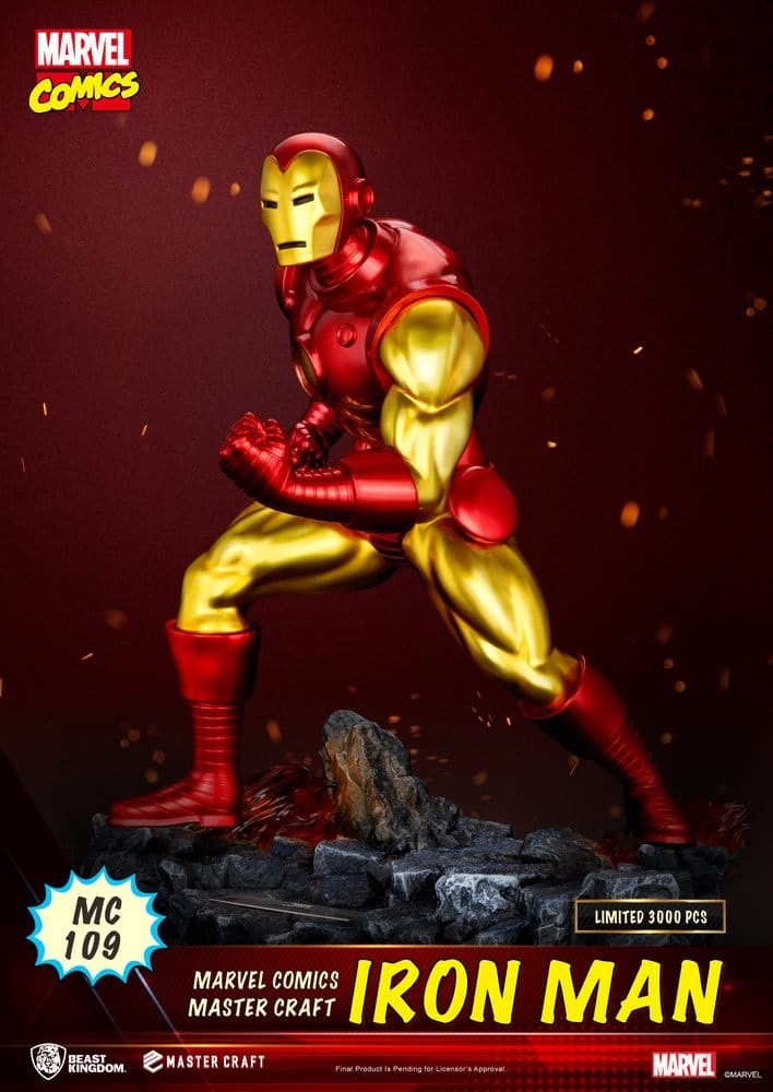 Marvel Comics Master Craft Statue Iron Man 29 cm