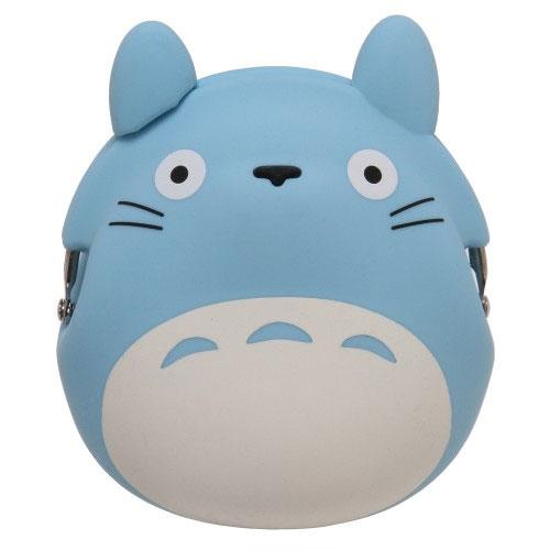 My Neighbor Totoro Mini Silicon Coin Purse Totoro blue 9 cm
