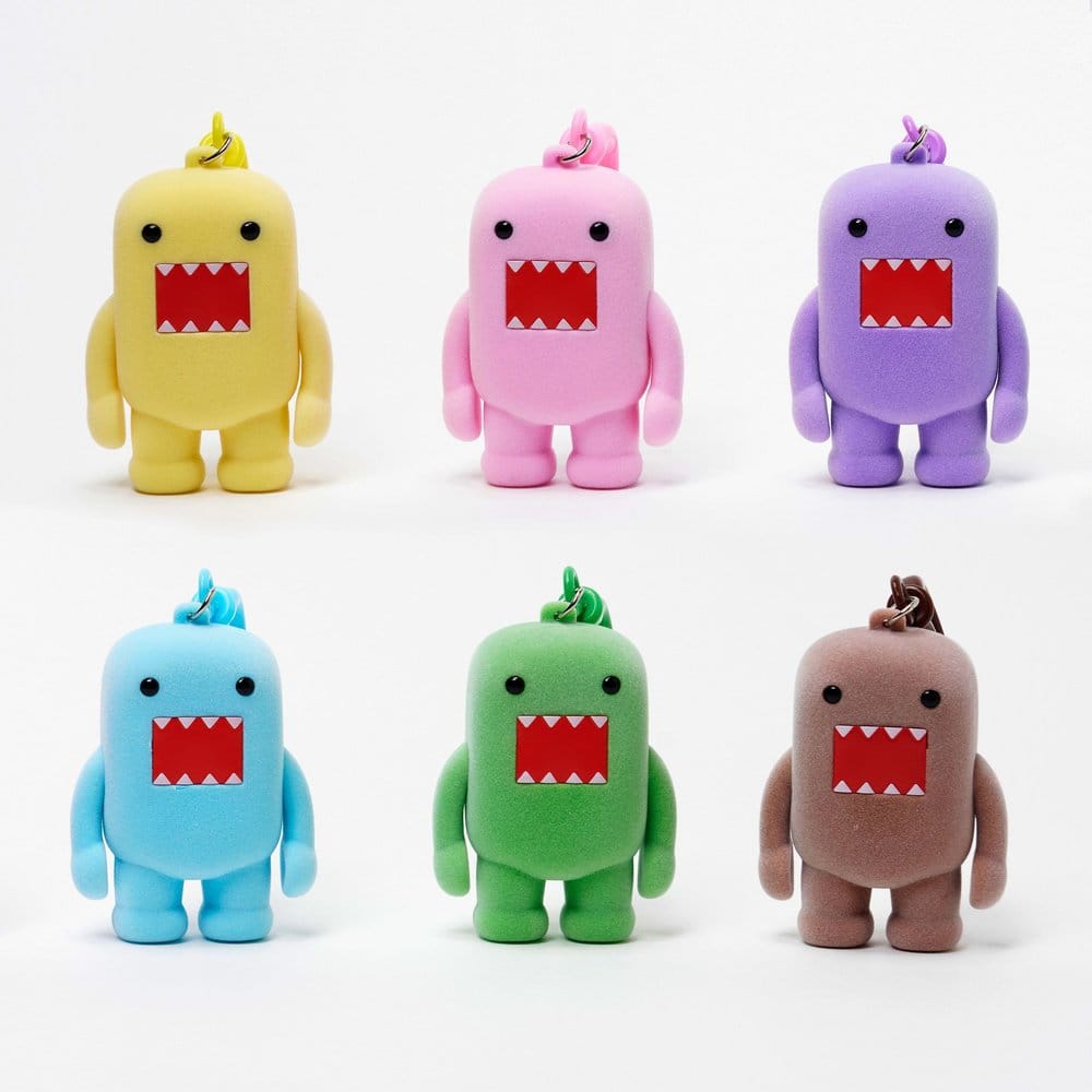 Domo Plastic Figure Flocked 8 cm Blind Bag Display (12)