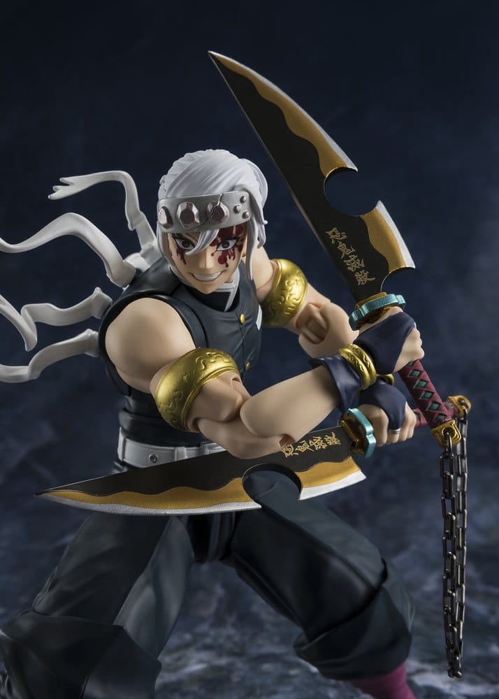 Demon Slayer: Kimetsu no Yaiba S.H.Figuarts Action Figure Uzui Tengen 17 cm