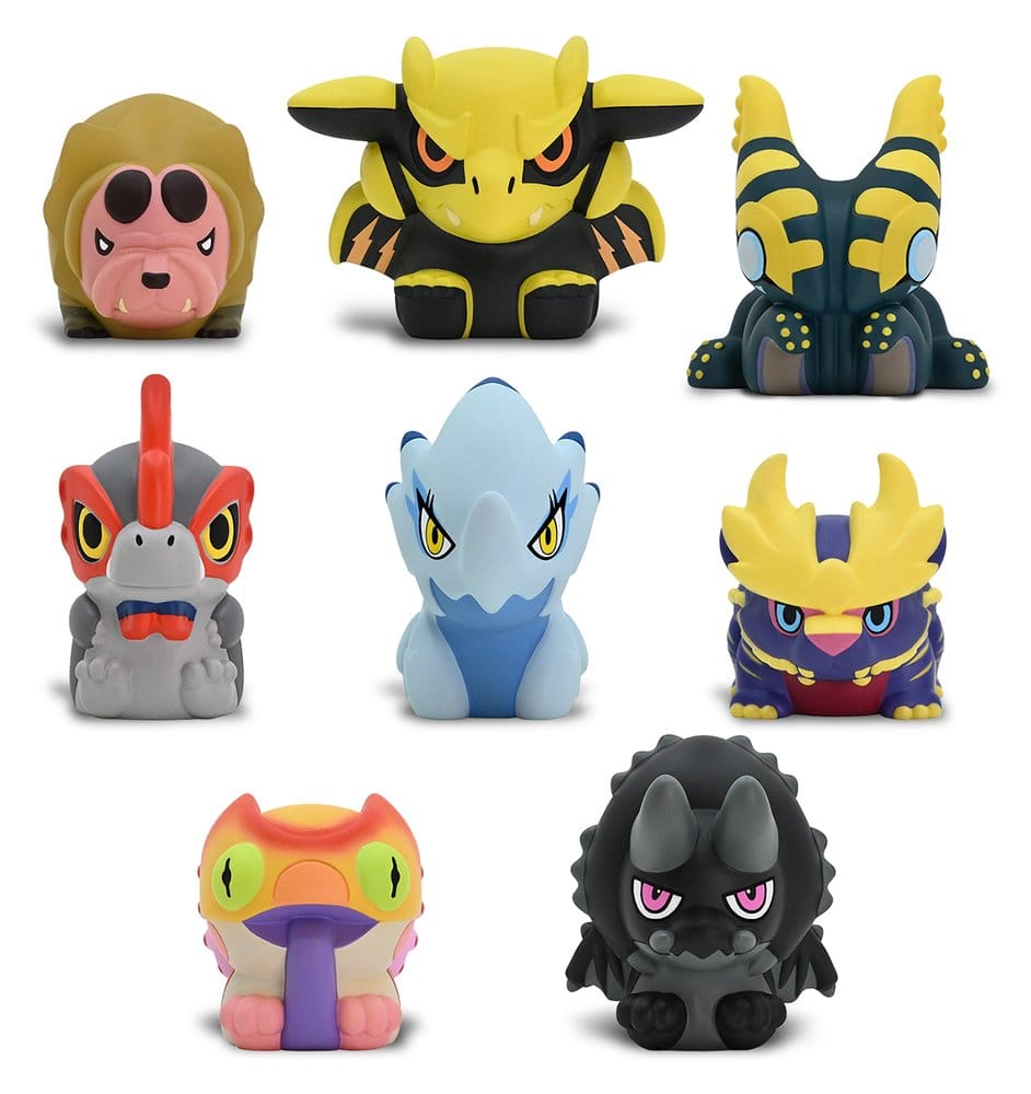 Monster Hunter Capcom Figure Builder Finger Puppets Vol. 3 Blind Box Assortment (8)