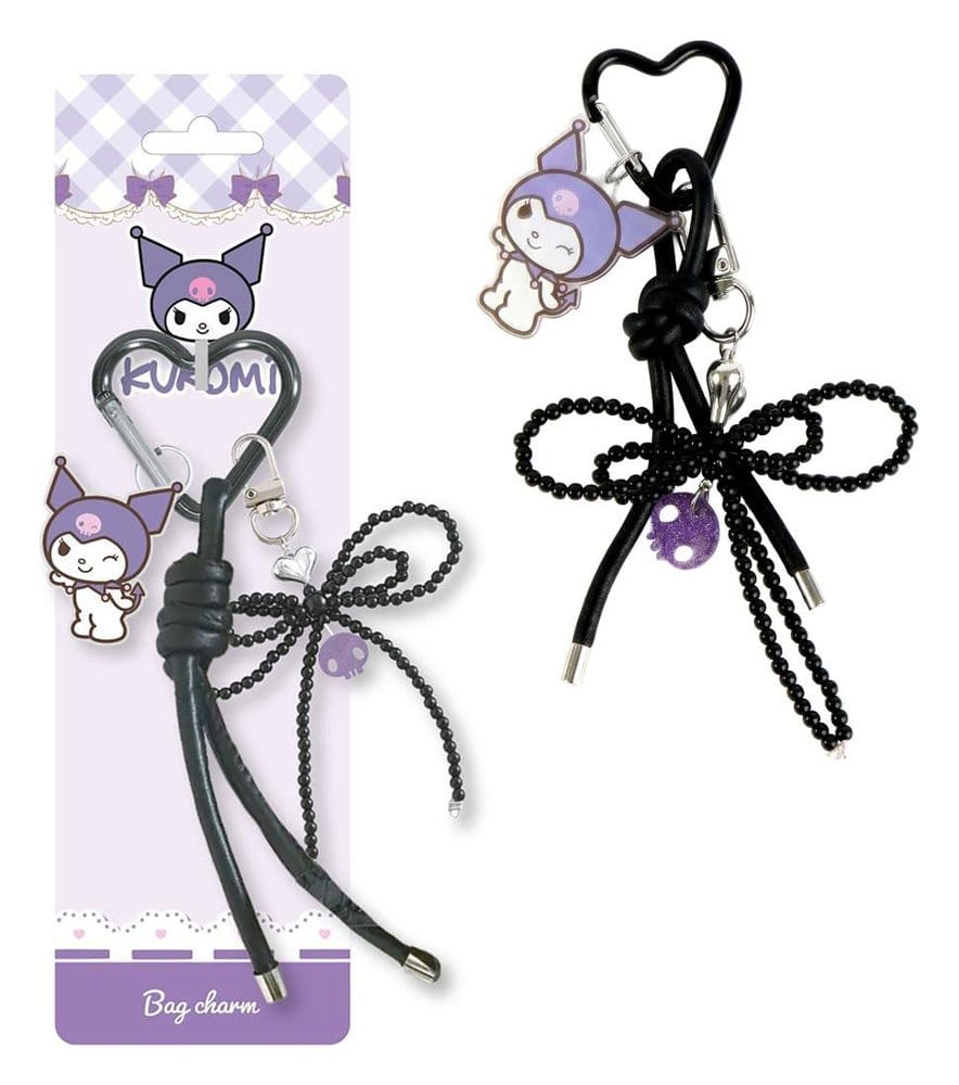 Sanrio Charm Keyring Hello Kitty Kuromi