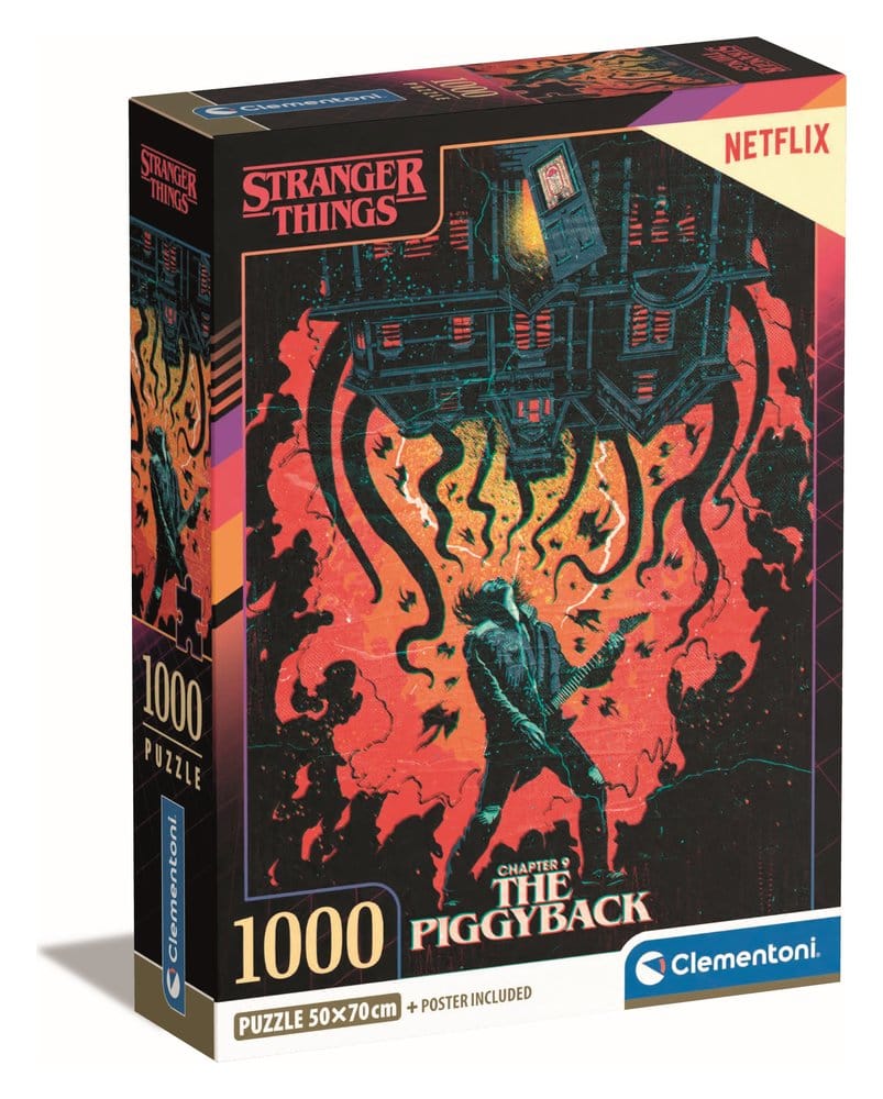Stranger Things Jigsaw Puzzle Chapter 9 The Piggyback (1000 pieces)