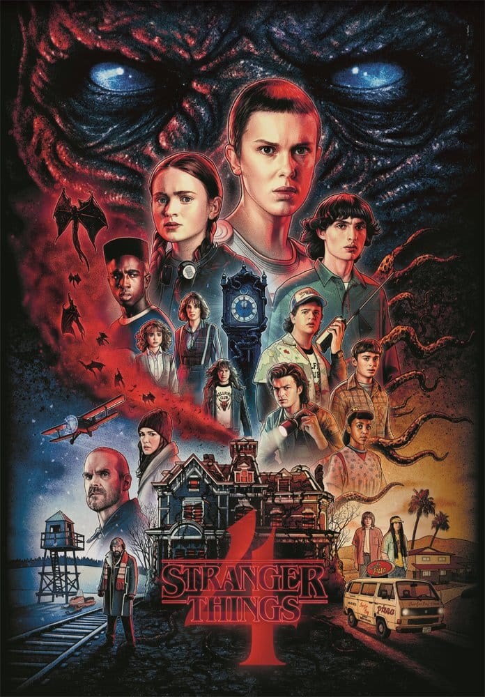 Stranger Things Jigsaw Puzzle Stranger Things 4 House (1000 pieces)