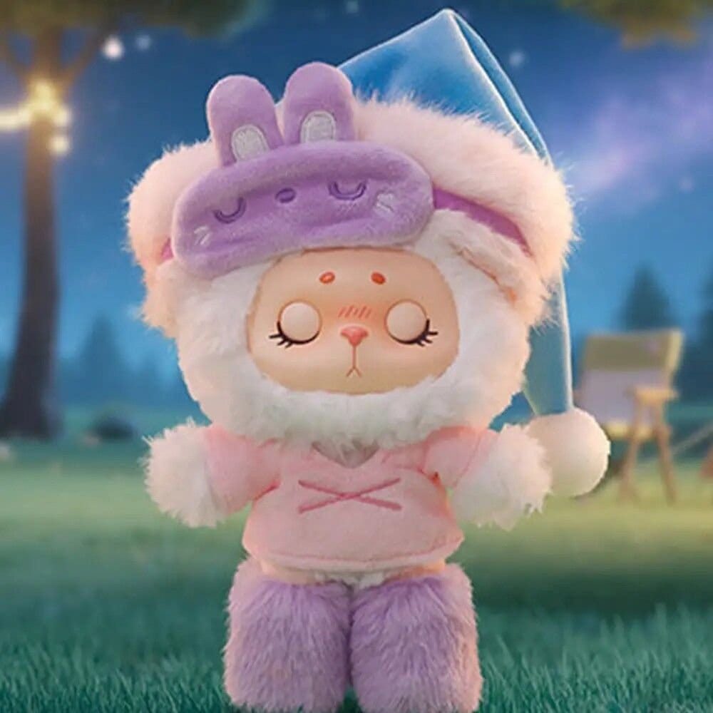 Miehuu Ultimate Chill Manual Plush Keychain 15 cm Blind Box Display (6)