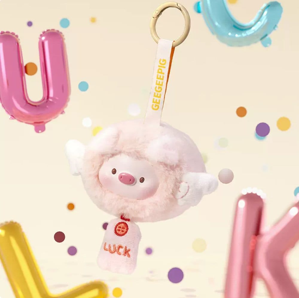 Mini GeeGeePig Plush Keychain Mini Transformations 12 cm Blind Box Display (6)