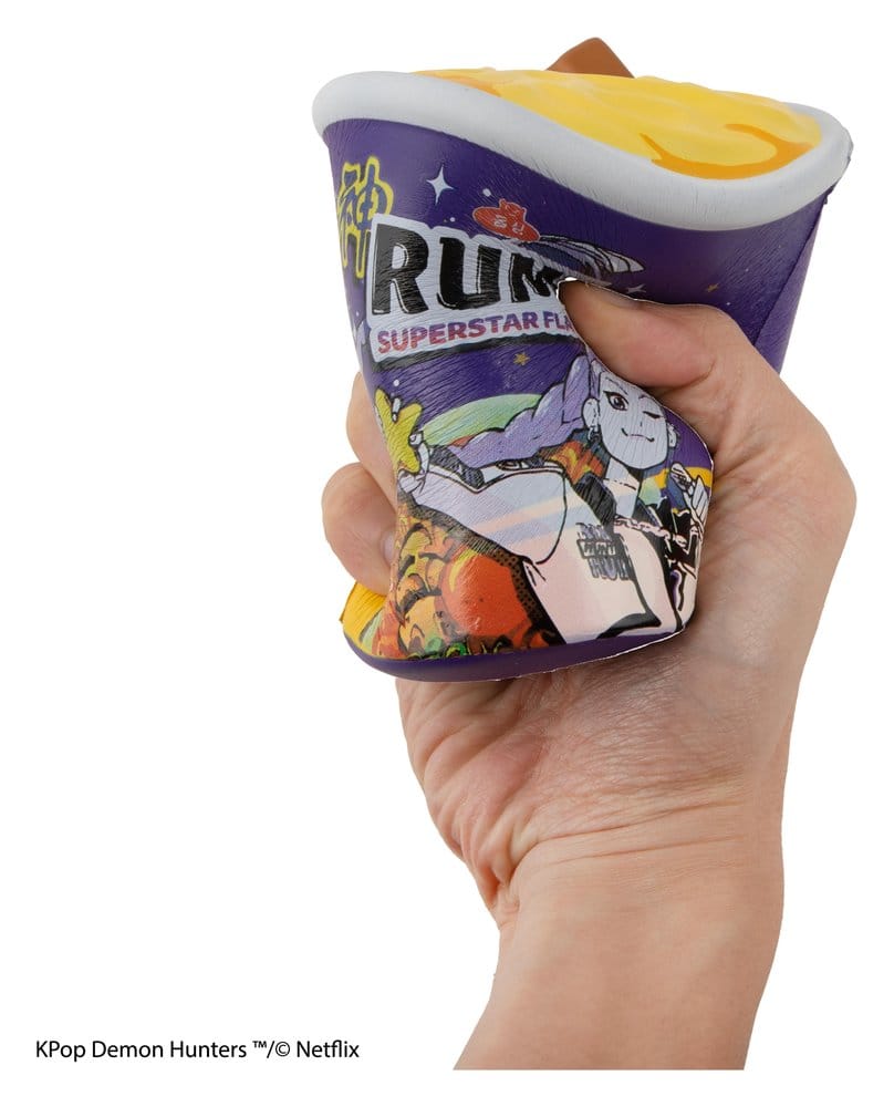 KPop Demon Hunters Squishy Anti Stress Figure Rumi Superstar Flavor Noodles
