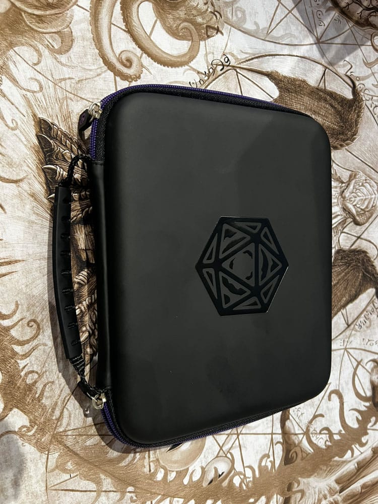 CritStones Dice Case Arcanum Purple