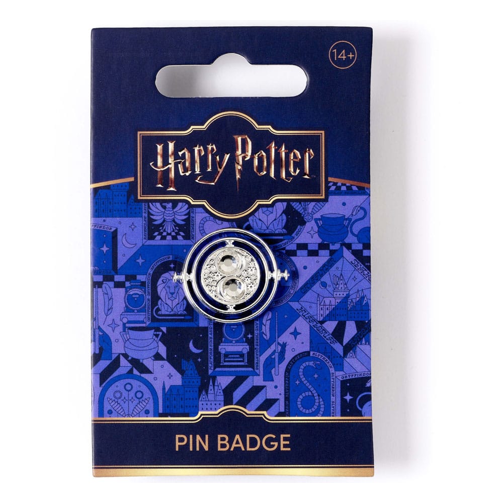 Harry Potter Pin Badge Time Turner (Silver Tone)