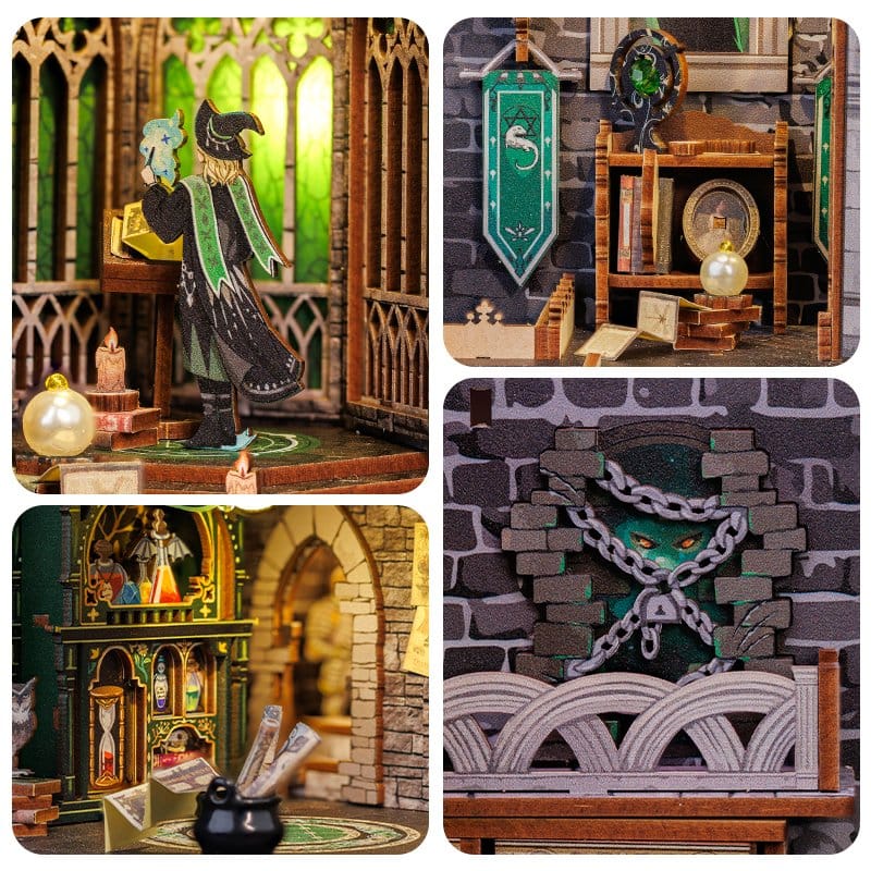Book Nook Darkness Common Room 23 x 11 cm