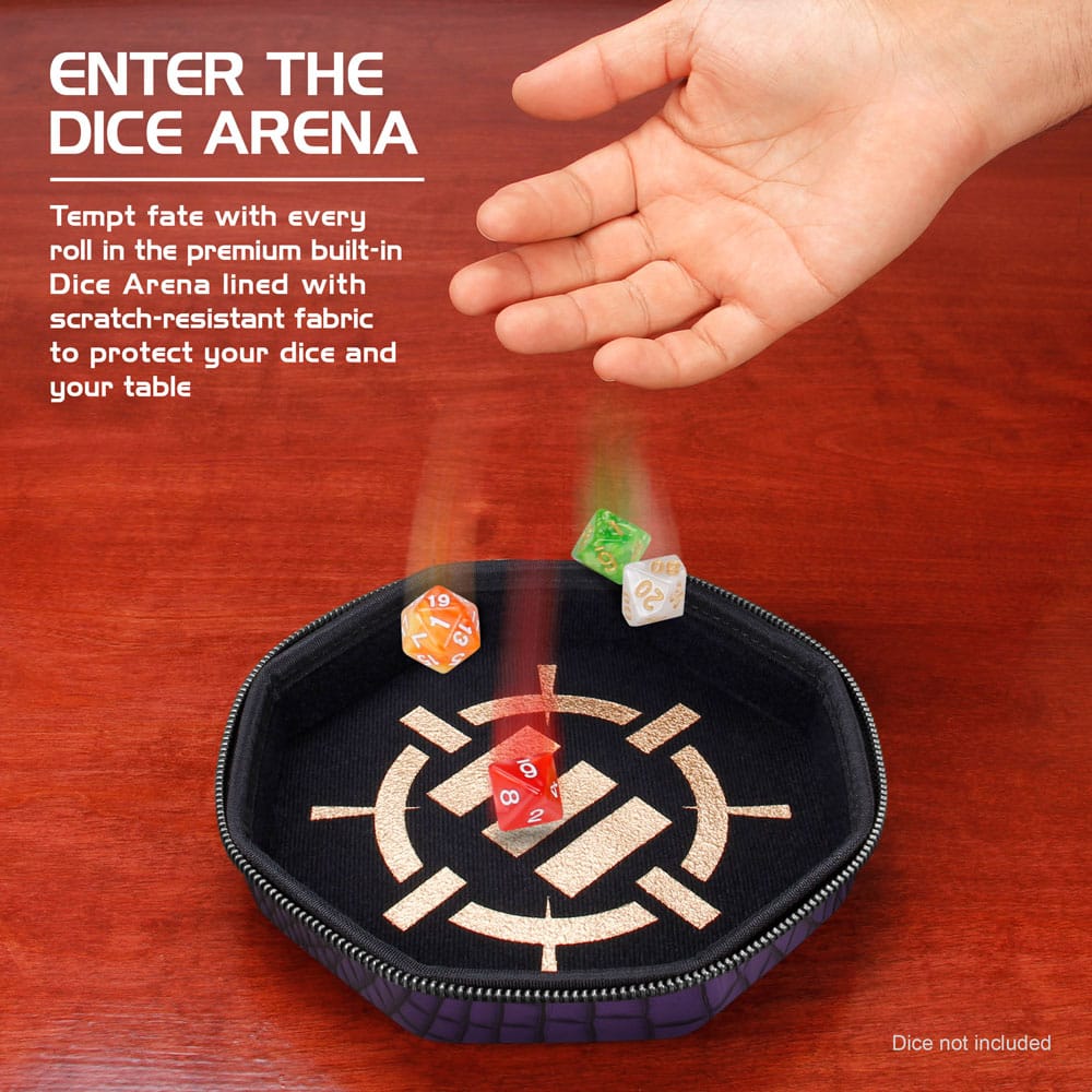 Enhance Tabletop Collector's Edition Dice Case Purple