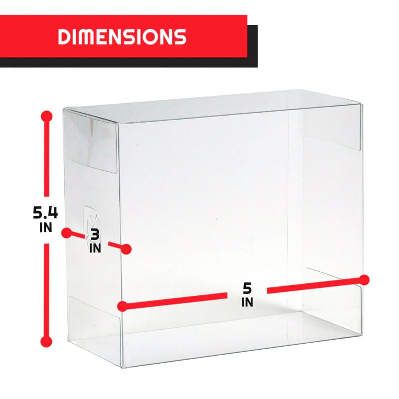 PET Protectors 5-Pack for Booster Boxes / Elite Trainer Boxes Ver. 1